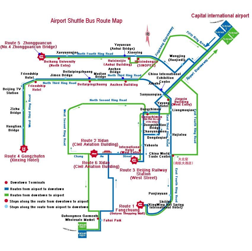 carte de Shenzhen bus