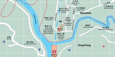 Carte de luohu commercial city
