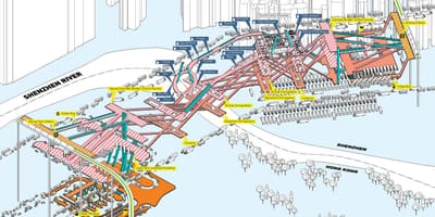 Carte de Shenzhen 3d